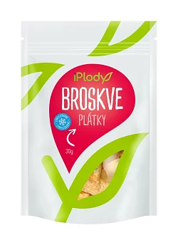 Broskve lyofilizované, plátky 30g