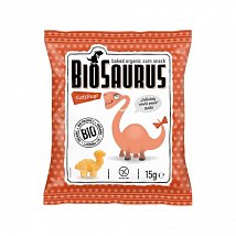 Biosaurus křupky s kečupem BIO 15g Biosaurus křupky s kečupem BIO 15g