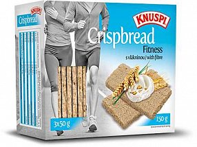 Knuspi Crispbread fitness s vlákninou 150g Knuspi Crispbread fitness s vlákninou 150g