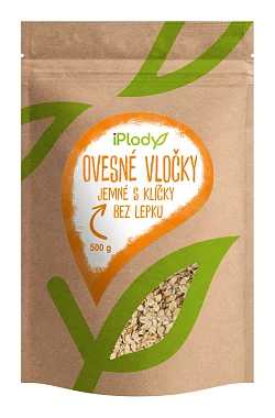 Ovesné vločky jemné s klíčky bez lepku 500 g