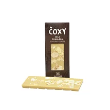 Čoxy bílá čokoláda s mandlovými lupínky a xylitolem 50g Čoxy bílá čokoláda s mandlovými lupínky a xylitolem 50g