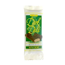 Dark Deli kakaový plátek v hořké čokoládě BIO 15g