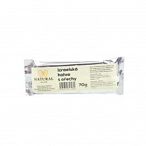 Izraelská chalva s ořechy 70g Izraelská chalva s ořechy 70g