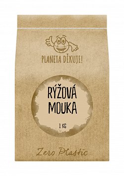 Rýžová mouka, hladká
