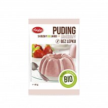 Jahodový puding bez lepku BIO 40 g Jahodový puding bez lepku BIO 40 g