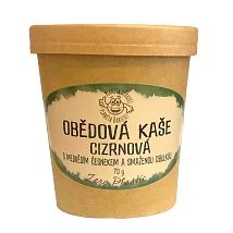 Obědová kaše cizrnová s medvědím česnekem 77g