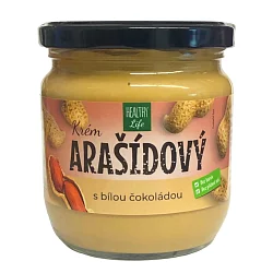 Arašidový krém s bielou čokoládou 400g