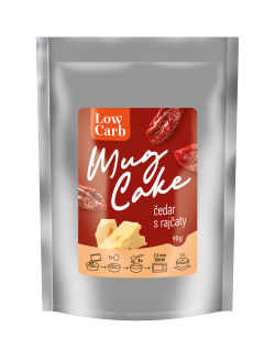 iPlody Low carb mug cake čedar s rajčaty 90g