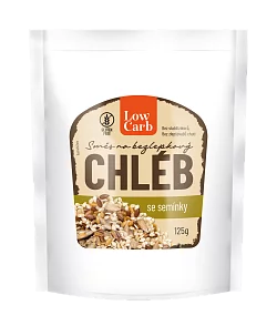 iPlody Low carb zmes na chlieb so semienkami 125g