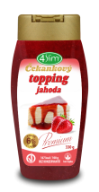 4Slim Čekankový topping jahoda 330g 4Slim Čekankový topping jahoda 330g