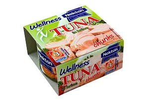 Nekton Tuniak vo vlastnej šťave kúsky Wellness 185g