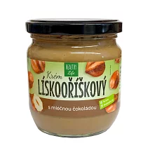 Lískooříškový krém s mléčnou čokoládou 400g Lískooříškový krém s mléčnou čokoládou 400g