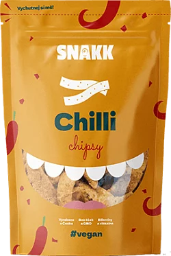 Snakk Chipsy s príchuťou chilli 70 g