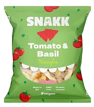 Snakk Trojhránky paradajka a bazalka 25 g