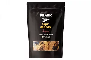 Snakk Chipsy s príchuťou syr a maslo 70g Snakk Chipsy s príchuťou syr a maslo 70g