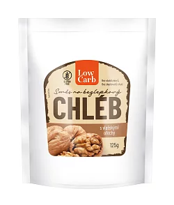 iPlody Low carb zmes na chlieb s vlašskými orechmi 125g