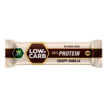 Topnatur Low carb proteínová tyčinka Crispy Vanilla 40g Topnatur Low carb proteínová tyčinka Crispy Vanilla 40g
