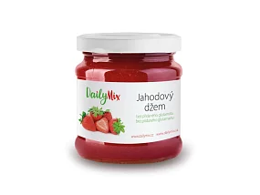 DailyMix Jahodový džem so sladidlom 205g (10 porcií)
