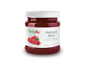 DailyMix Malinový džem so sladidlom 205g (10 porcií)