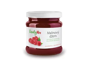 DailyMix Malinový džem so sladidlom 205g (10 porcií) DailyMix Malinový džem so sladidlom 205g (10 porcií)