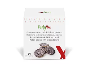 DailyMix Proteínové sušienky s čokoládovou polevou 264g