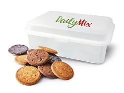 DailyMix Proteínové sušienky mix + desiatová škatuľka ZADARMO (46 sušienok)