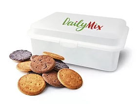 DailyMix Proteínové sušienky mix + desiatová škatuľka ZADARMO (46 sušienok) DailyMix Proteínové sušienky mix + desiatová škatuľka ZADARMO (46 sušienok)
