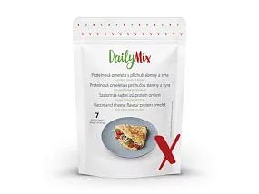 DailyMix Proteínová omeleta s príchuťou slaniny a syra 280g (7 porcií)