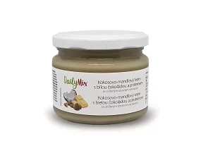 DailyMix Kokosovo-mandľový krém s bielou čokoládou a proteínom 300 g