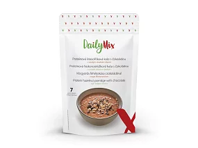 DailyMix Proteínová lieskooriešková kaša s čokoládou 350g (7 porcií)