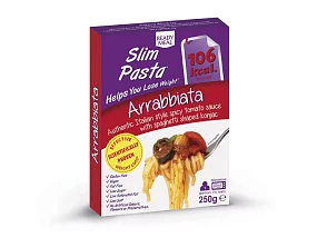 Slim Pasta Hotové jedlo s talianskou omáčkou Arrabbiata 250 g Slim Pasta Hotové jedlo s talianskou omáčkou Arrabbiata 250 g