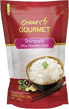 Orient Gourmet Shirataki v tvare wok rezancov v náleve 270 g Orient Gourmet Shirataki v tvare wok rezancov v náleve 270 g