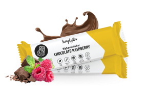 SimplyMix tyčinka čokoláda s malinou SimplyMix tyčinka čokoláda s malinou