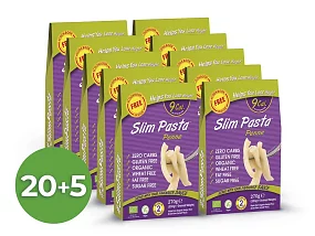 Výhodný balíček konjakových penne Slim Pasta v náleve 20+5 zadarmo