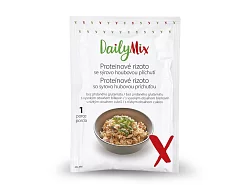 DailyMix Proteínové rizoto so syrovo-hubovou príchuťou (1 porcia)