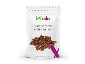 KetoMix Sušené mäso morčacie, teriyaki 25 g