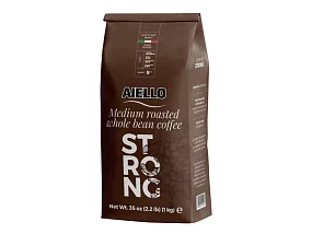 Káva Aiello Strong Whole Bean 1 kg, zrnková