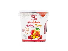 VitaCup Mix jahoda, malina, mango lyofilizované 30 g