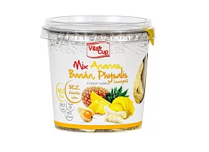 VitaCup Mix Ananás, Banán, Physalis (Mochyne) lyofilizované 30 g