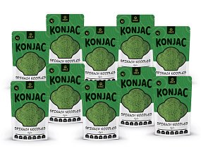 USUI Konjakové rezance so špenátom v náleve 8 + 2 zadarmo USUI Konjakové rezance so špenátom v náleve 8 + 2 zadarmo