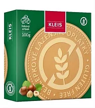 Kleis Kúpeľné oblátky orieškové bez lepku 100 g Kleis Kúpeľné oblátky orieškové bez lepku 100 g