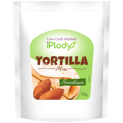 iPlody Low carb zmes na tortillu mandľová 125 g