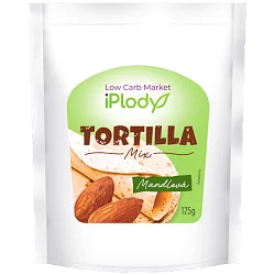 iPlody Low carb zmes na tortillu mandľová 125 g