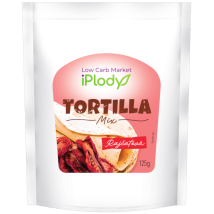 iPlody Low carb zmes na tortillu paradajková 125 g iPlody Low carb zmes na tortillu paradajková 125 g