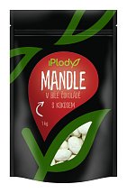 iPlody Mandle v bielej čokoláde s kokosom 100 g iPlody Mandle v bielej čokoláde s kokosom 100 g