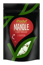 iPlody Mandle v bielej čokoláde s kokosom 1 kg