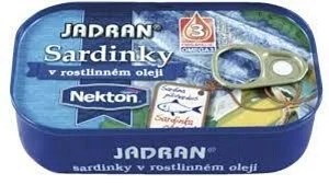 Nektón Sardinky v rastlinnom oleji 125 g