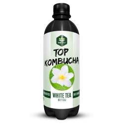 TOP Kombucha Biely čaj 500 ml