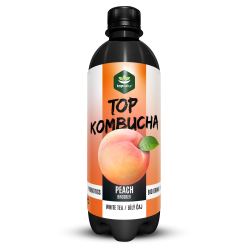 TOP Kombucha Broskyňa 500 ml