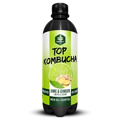 TOP Kombucha Limetka&Zázvor 500 ml